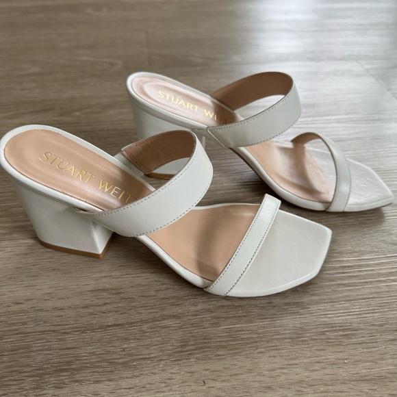Stuart Weitzman White Heels - Picture 3 of 6